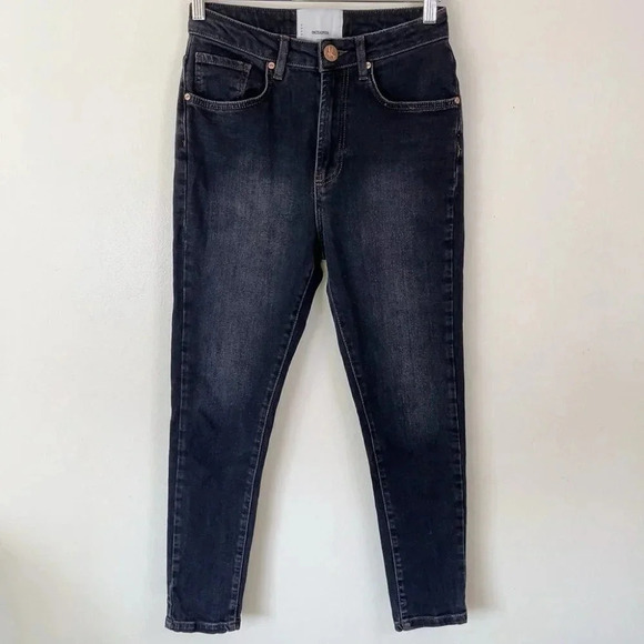 One Teaspoon Freebirds II  Dark Wash High Waist Skinny Jeans - Picture 2 of 16